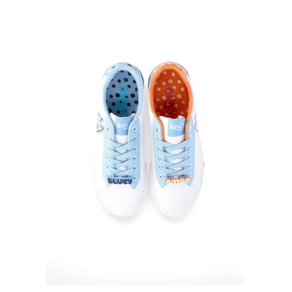 Women's Bluey and Bingo Court Sneakers